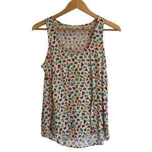J.CREW MERCANTILE Top Floral Sleeveless Tank Layer Vacation | Small